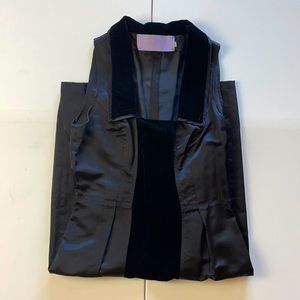 Vera Wang Midi Black Dress